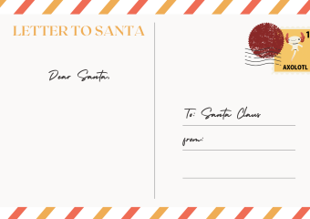 Write your letter to Santa Claus, here!