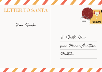 To Santa Claus from Maria-Anastasia Moustaka